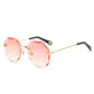 Polygonal rimless Sunglasses | Stylus Shades