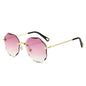Polygonal rimless Sunglasses | Stylus Shades
