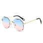 Polygonal rimless Sunglasses | Stylus Shades