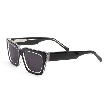 acetate square sunglasses frame design - 1