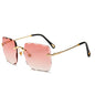 Frameless square sunglasses | Stylus Shades