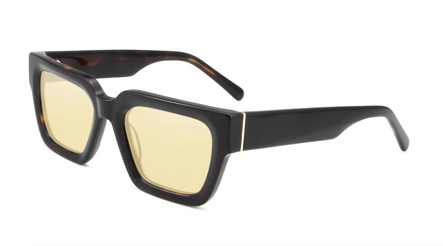 acetate square sunglasses frame design - 6