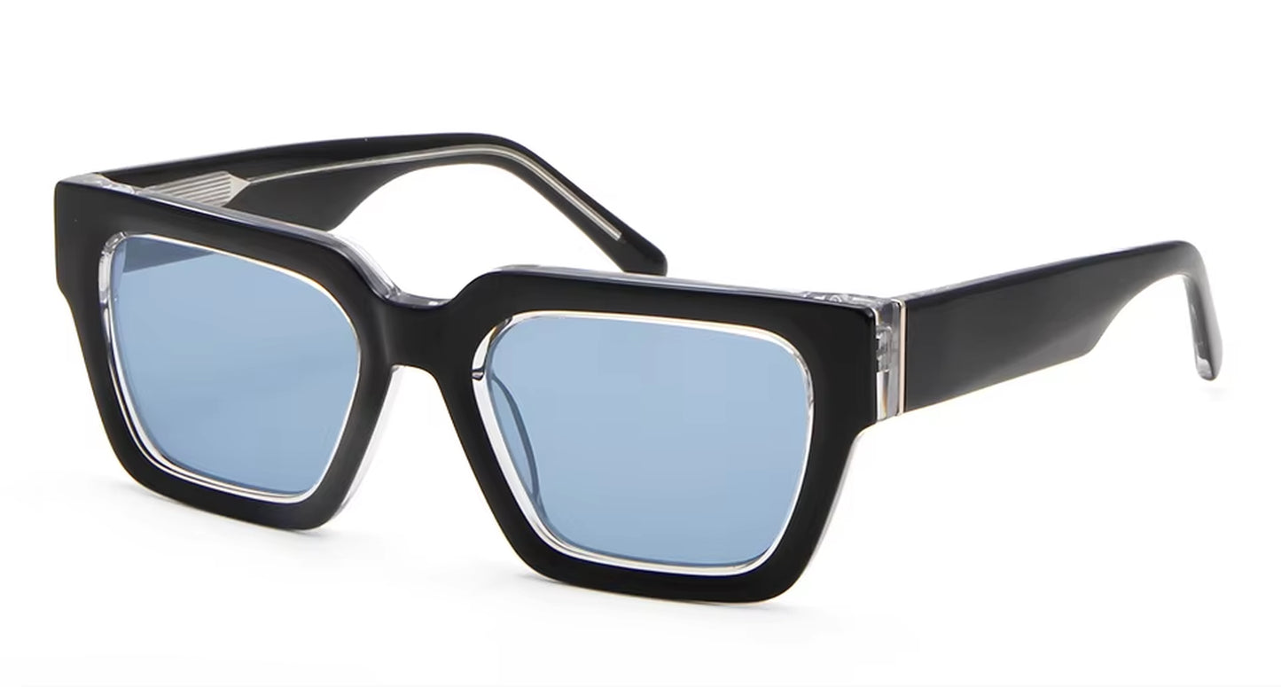 acetate square sunglasses frame design - 9